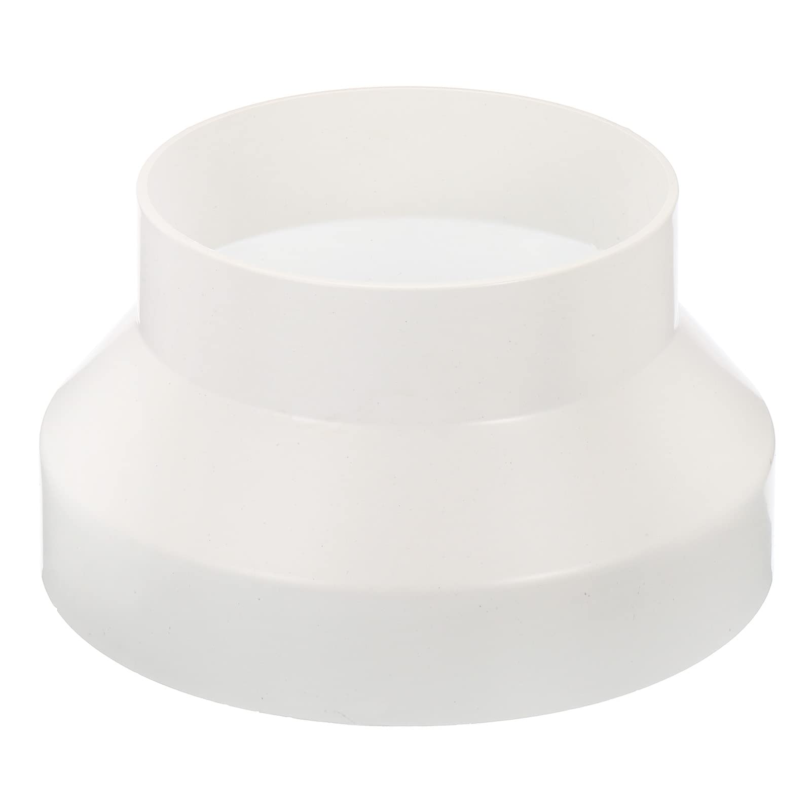 PATIKIL 8" to 6" Duct Reducer, ABS Ducting Airflow Tube Increaser Adapter Pipe Fitting for HVAC Heating Cooling Air Ventilation Systems