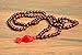 Rosewood Beads mala | Rosary red sandalwood 8mm handmade 108+1 beads prayer japa mala | yoga meditation prayer jaap mala by GoodsHealthShop