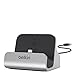 Belkin F8J045bt Apple Certified MIXIT Charge and Sync Dock with 4-Foot Lightning to USB Cable (Silver)
