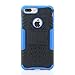 iPhone 7 Plus Case Moonmini Shockproof Hybrid Heavy Duty Dual Layer Rugged Armor Case Kickstand Cover Defender for iPhone 7 Plus 5.5 Inch - Blue