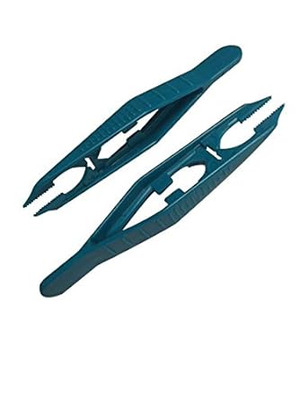 Amazon Com Plastic Forceps Tweezers 4 1 2 Long Pkg Of 200 200 Industrial Scientific