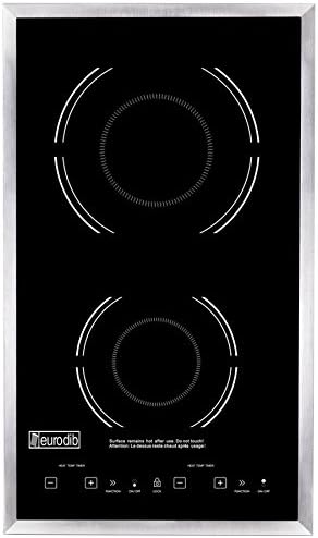 Eurodib SC05 Drop In Double Induction Range - 208/240V, 2800W