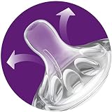 Philips Avent Natural Teat 1 Month+ Slow Flow Anti-Colic Pack of 2 SCF042/27 view 4
