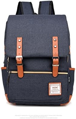 Dunland Laptop Backpack, Loaged Business Bags Business affairs canvas Water Resistant School Bookbag College Travel Backpack Laptop Notebook Black