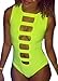 Happy Sailed Women Cool Summer Mansion Neon One-piece Swimsuit Prime(pack of 1)