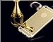 Johncase Soft TPU Bumper with Electroplating Back Cover Luxury Phone Mirror Girl Case for iPhone 6 6s 4.7