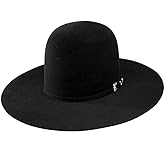 RESISTOL Men's 20X Felt Cowboy Hat Black 7 3/8
