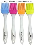 Nom Nom - Pastry & Basting Brush (4-Pack) Dip - Brush - Enjoy!