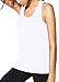 Mippo Women's Sexy Summer Tops Sleeveless Halter Sexy Cut Out Back Tank Tops Blouse Backless Knot Camisole Flowy Yoga Tops White S