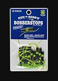 ROD N BOBBS Bobber Stops with Glow Beads (15-Pack)
