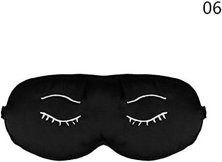 100% Mulberry Silk Mascara de Dormir Sleeping Eye Mask Shade Comfort Slipping Travel Aid Sleepmask