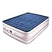 BFULL Air Mattress Thicken Inflatable No Leakage Airbed Portable Inflatable Mattress with Built-in Electric Pump,Durable,Easy to Store, Install,80 x 60 x 18 in,Air Mattress Queen Size,Blue