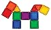 Tileblox Rainbow 104pc Set Magnetic Building Blocks, Educational Magnetic Tiles Kit , Magnetic Construction STEM Toy Set