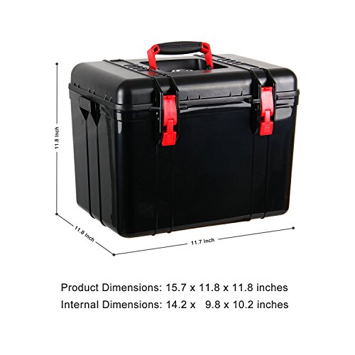 Patu Dehumidifier Dry Storage Box with Hygrometer 23L Case for