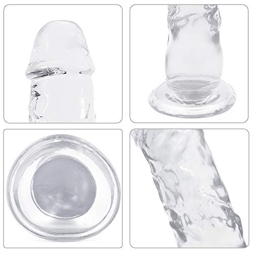 25cm-ilDo-Trasparente-Realistico-per-Donna-Pene-Finto-con-Potente-Bae-a-Ventos-Silicone-Morbido-Giocattoli-Sessuali-per-Anale-Vagina-Punto-G-Clitoride-Real-Cock-Dong