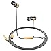 AUKEY Headphones, In-Ear Earbuds with Metal Housing, Ergonomic Comfort-Fit, Built-in Microphone for iPhone, Samsung, Android Smartphones