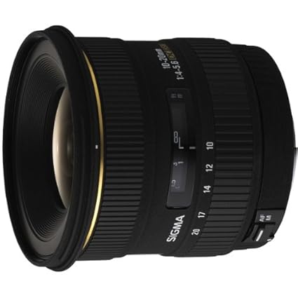 Sigma 10-20mm F4,0-5,6 EX DC Objektiv (77mm Filtergewinde) für Sony