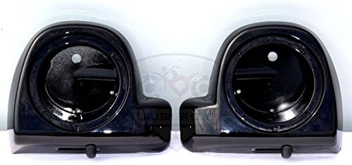 Unpainted LVF Lower Vented Fairing Speaker Pods No Covers for Harley Davidson 2014-2018