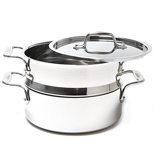 AllClad BD55303 D5 Brushed Stainless Steel 5Ply Bonded Dishwasher