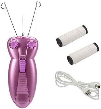 USB Rechargeable Hair Remover Cotton Thread Epilator Electric Threading Hair Removal Facial Hair Remover Body Hair Trimmer for Women