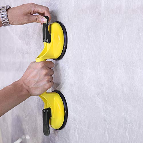 FCHO Glass Suction Cups Heavy Duty Aluminum Vacuum Plate Handle Glass