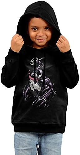 Toddler Famouse Cartoon Supervillain Venom Hooded Sweatshirt