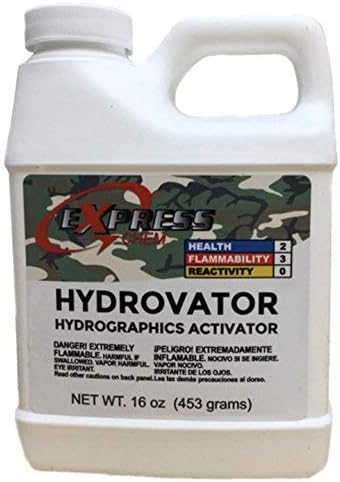 Amazon Com Hydrovator Liquid Hydrographic Water Transfer Activator Hydro Dip Dipping 16oz Amazon Com Hydrovator Liquid Hydrographic Water Transfer Activator Hydro Dip Dipping 16oz