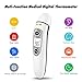Mademax Forehead and Ear Thermometer, Thermometer for Fever, Digital Medical Infrared Thermometer for Baby, Infant, Kids and Adults with FDA and CE Approved (White)