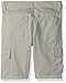 Wrangler Authentics Boys' Classic Cargo Short, Dark Putty, 10