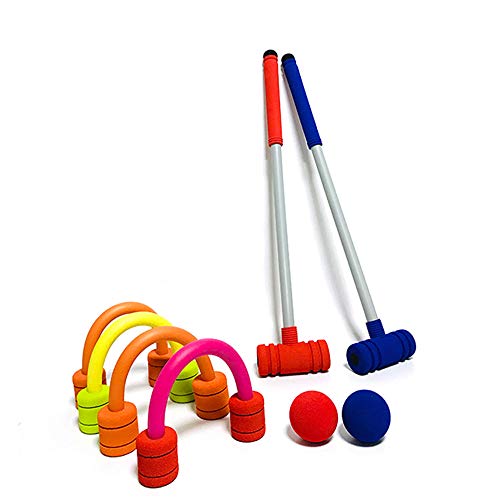 image for Forevive Children's Croquet Set Elastic Sponge Double Croquet Set Indo