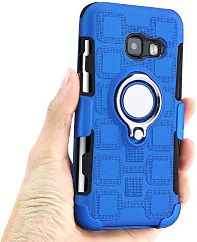 1PC Phone Cover Sports Shockproof Three-Layer Running 360 Degree Ring Car Magnetic Three-in-one Phone Cover for Samsung Galaxy A3 2017