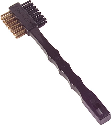 Carlisle 4579600 Commercial Double Sided Utility Brush With Brass Bristles, 7-1/4