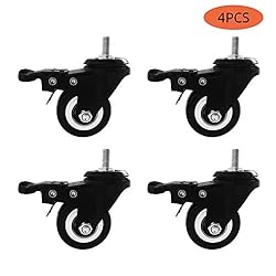 VWINDESK 2 inch M8 15mm Threaded Locking Caster