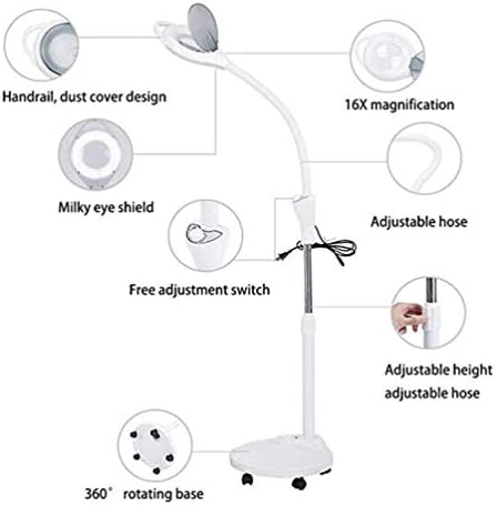 pie wm lihgt lampara lupa led