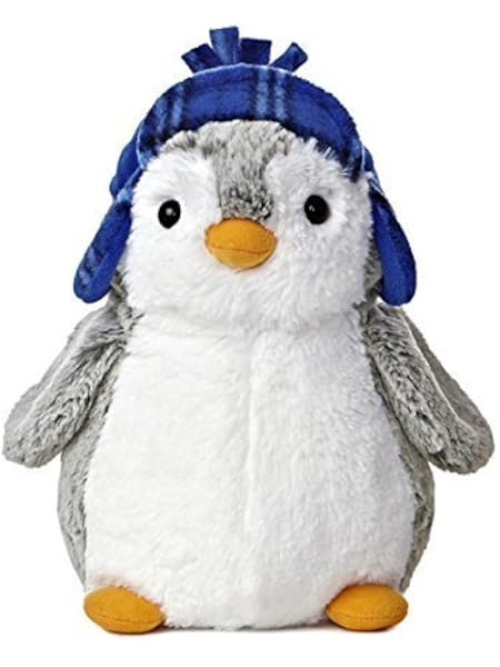 aurora penguin with hat