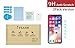 iPhone X, iPhone XS glass Screen Protector, iPhone 11 Pro Glass Screen Protector, iFlash [2 Pack] Crystal Clear Tempered Glass Screen Protector for Apple iPhone 11 Pro / X / XS 2017 2018 2019 - Case Friendly / Bubble Free / 3D Touch / HD Clear Version primary