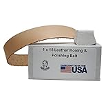 1" x 18" Leather Honing & Polishing Belt. Fits Ken