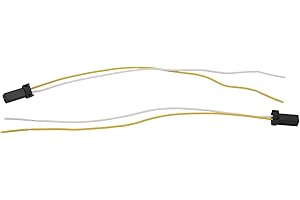 2X Speaker Cable Wiring Harness with 2Pin Interface for Mazda Car Audio Tweeter Replacement and Connection