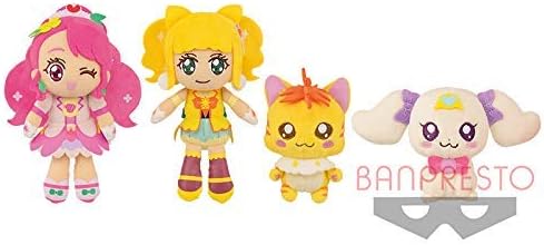 Amazon ヒーリングっど プリキュア ぬいぐるみ キュアグレース キュアスパークル ニャトラン ラテ ぬいぐるみ ホビー