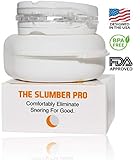 Anti Snoring Mouthpiece And Bruxism Guard | White Adjustable For The Most Comfortable Custom Fit Solution to Sleep Better and Quieter | Stop Waking Up Sore from Grinding your Teeth | Most Hygienic