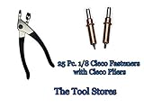 Boulderfly 25 Pc. 1/8 Cleco Fasteners with Cleco Pliers, Model: , Car & Vehicle Accessories / Parts