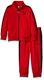 PUMA Toddler Boys' Track Set, Fierce Red, 2T