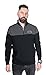 Harley-Davidson Mens Emergent Approach B&S Mock Neck Black Long Sleeve 1/4 Zip