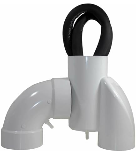 PVC Vent Cap Radon Vent Cap For 4" Schedule 40, 4 Inch PVC Radon Fan Pipe Cap Exhaust Vent Cap For Radon Flue Roof Vent System Radon Vent Cover Stop Rain Snow Leaves Protect Radon Fan Motorandpvc Pipe