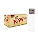 RAW 900 Organic 1 1/4 Cones - Sturdy W Gallery RAW Box - Pure Hemp 1.25 84mm Pre-Rolled Cones - 26mm Filter Tips - Natural Unbleached Unrefined Rolling Papers - Bulk Pack Bundle