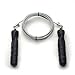 Newdora Steel Wire Jump Rope Speed Jump Rope Crossfit Jump Rope Fitness Rope Solid PVC Rubber Coating Adjustable Bearing High Speed rossfit Cable Ball Bearings Anti-Slip Handles