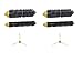 CIMC LLC iRobot Roomba 600 and 700 Series 760 770 780 3-Armed Side Brushes&Flexible Beater Brush&Bristle Brush