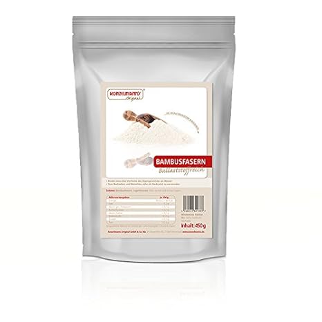 Konzelmann's Original - Bambusfasern Backzutat - 450 g
