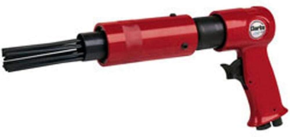 Clarke CAT84 Pistol Grip Needle Scaler & Hammer Kit, Red