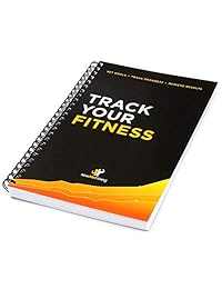 Libro de registro de entrenamiento y agenda de ejercicios, diseñado por expertos, con ilustraciones: Registro de gimnasio, físicoculturismo y progreso de crossfit: Resistente encuadernación, páginas gruesas y laminado, cubierta protegida, 1 ó 2 unidades